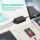 RAVPower 60W 12A 6-Port USB Desktop Charging Station with iSmart Technology Black (RP-PC028BK)